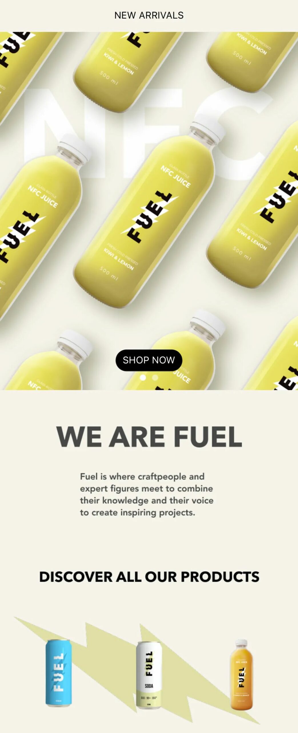 模板推薦 | 年輕跳躍的FUEL 主題，多角度展示、動(dòng)效視覺(jué)一絕！